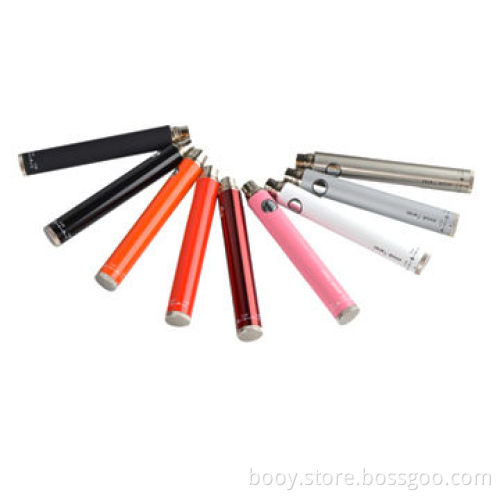 Colorful Electrical Cigarette Variable Voltage EVOD Twist Starter Kit Battery, OEM Orders Welcome
